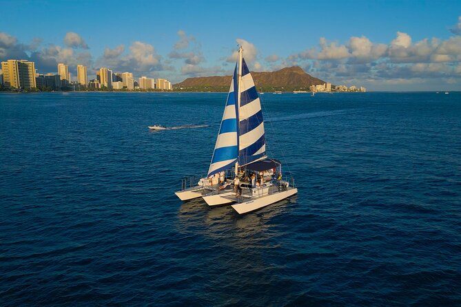 Best Waikiki Sunset Cruise:BYOB Sunset Sail with Swimming - When this sunset sail is the smartest pick