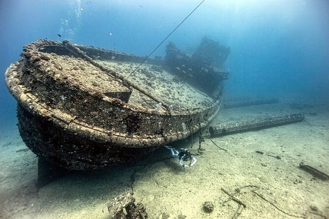Certified Diver: 2-Tank Deep Wreck and Shallow Reef Dive Off Oahu - Key highlights worth clocking