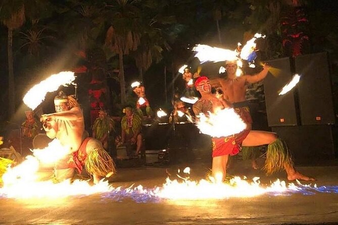 Chief's Luau Admission Including Transfers - The venue atmosphere: why the waterfall and layout help