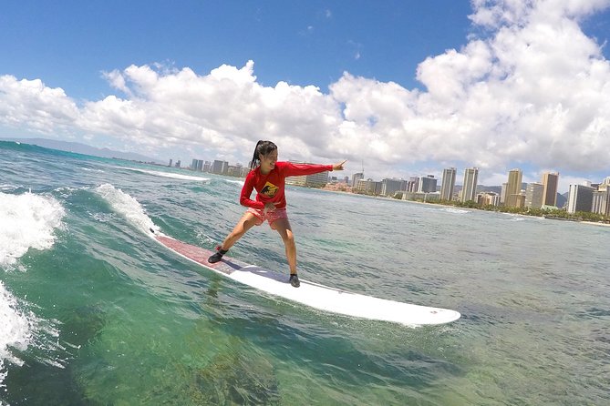 Family, Private & Group Surfing Lessons, Waikiki Courtesy Shuttle - First Stop: Ohana Surf Project and Waikiki Beach setup