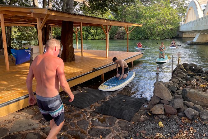 Haleiwa River Paddle Board Rental with Blue Planet Adventure Co. - Entering the Rainbow Bridge zone: iconic views and the rope swing factor