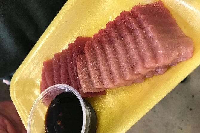 Hawaii Off The Beaten Path Food Tour - Oahu Fish Market: chutoro sashimi, tako poke, and Japanese octopus
