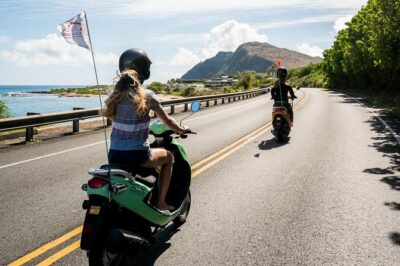 Hawaiian Style Moped Rental for the Day - The Standard Basket moped: why it’s popular and what it limits