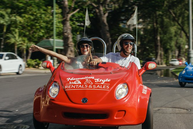 Hawaiian Style Scoot Coupe Rental for the Day - How it feels on the road: noise, hills, and safety mindset