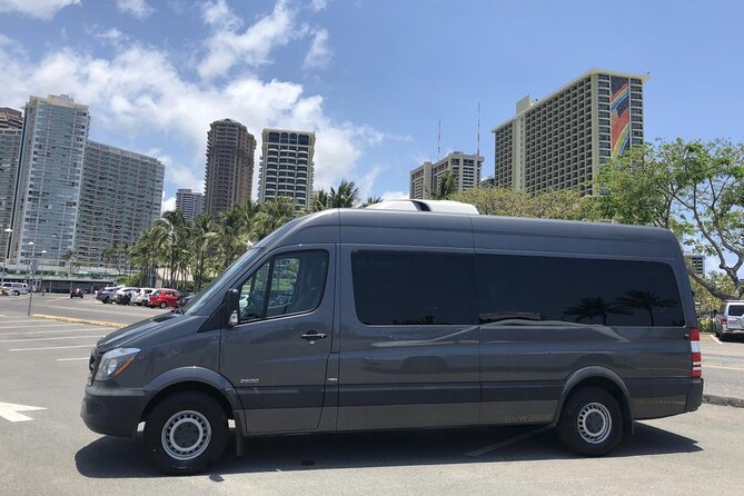HNL Airport & Waikiki Private Transfer by Brand New Mercedes Van - The Mercedes Van Experience: Room for Everyone