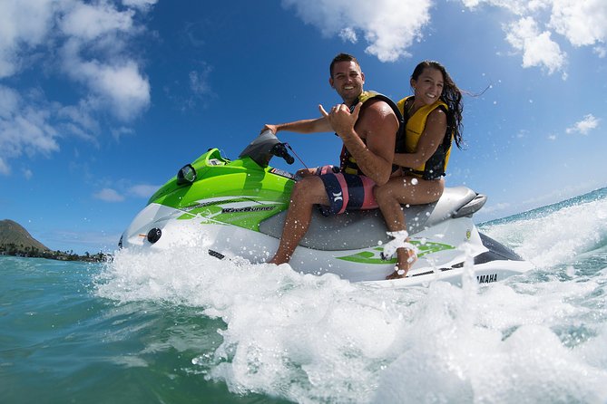 Jet Ski Ride Maunalua Bay. Tandem-2 people ride-price per person - Key Things to Know Before You Go (H2O Sports Hawaii)