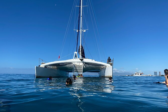 Moana’s Swim’n’Sail Cocktail Cruise Along the Waikiki Coast - Waikiki Without the Traffic Jam of People