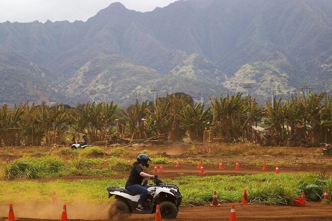 Oahu Beachfront ATV Adventure and Farm Tour - Stop on the farm: animals, soil, and that ohana feeling