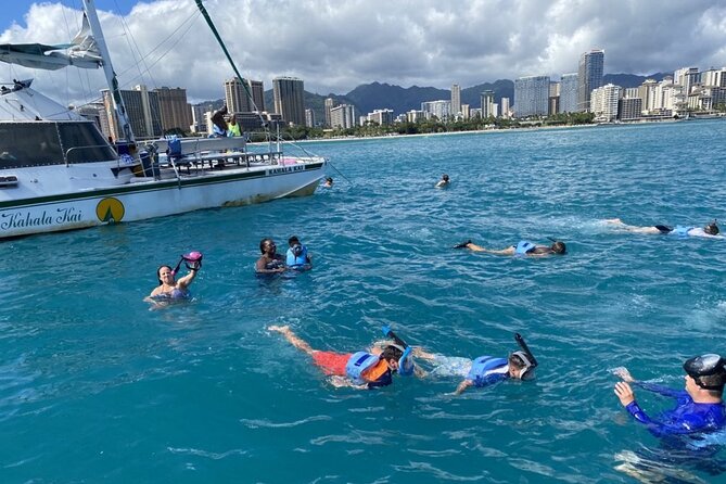 Oahu Catamaran Snorkel Tour: See Turtles 100% Guaranteed - Turtle Canyon Reef: Why This Snorkel Tour Feels Like a Sure Thing