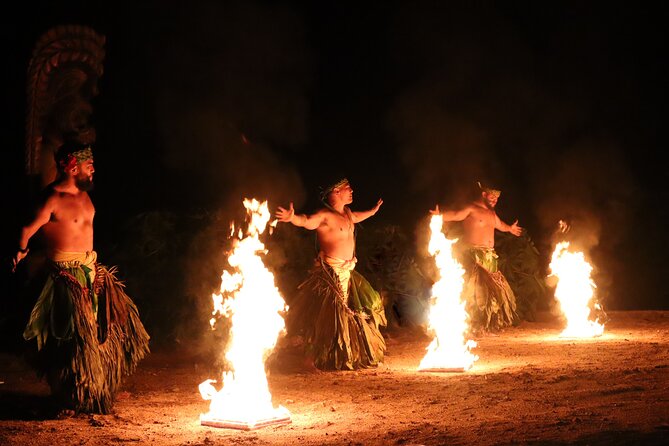 Oahu: Mauka Warriors Luau Honoring Polynesia's Forgotten History - The show: fire-knife, hula, and warrior history in one storyline