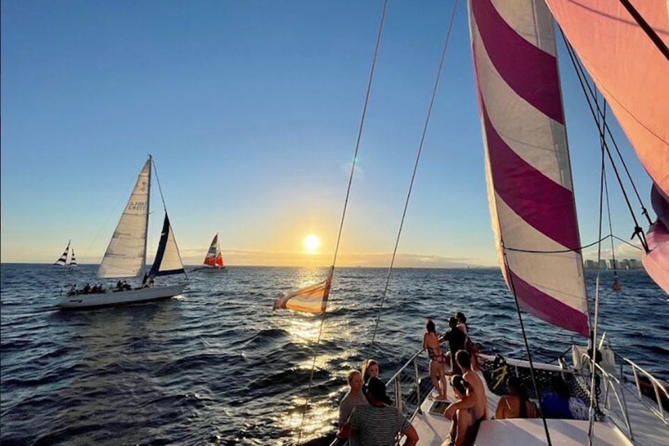 Oahu: Waikiki Sunset Catamaran Sail and Swim - The swim portion: the part you’ll talk about later