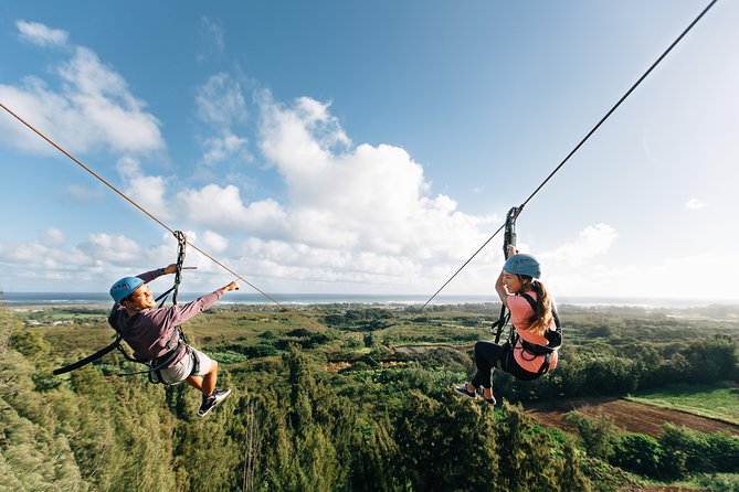Oahu's North Shore: 8-Line Zipline Adventure - What to wear: closed-toed shoes and sun-ready layers