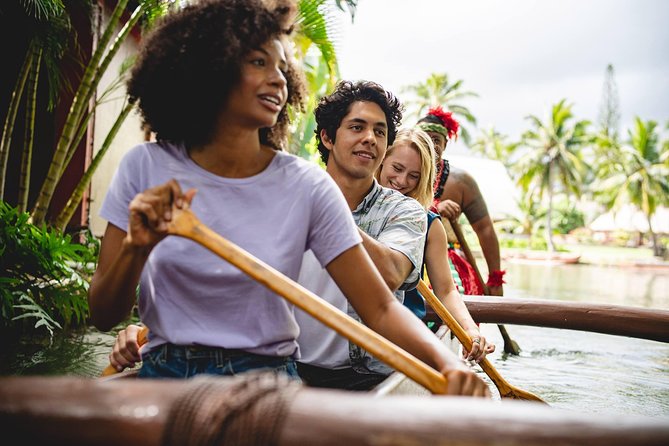 Polynesian Cultural Center: Islands of Polynesia Admission Ticket - Huki: The Canoe Pageant and canoe tours