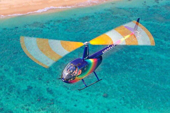 Royal Crown of Oahu - 60 Min Helicopter Tour - Doors Off or On - North Shore surf zones: Banzai Pipeline and Waimea Bay