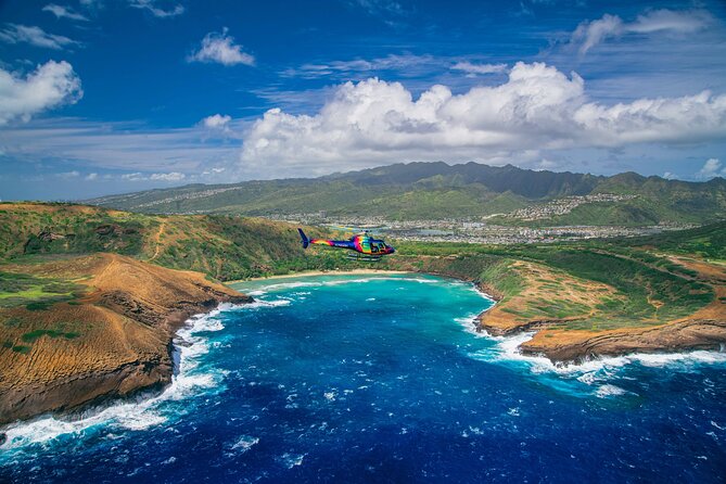 Royal Crown of Oahu - 60 Min Helicopter Tour - Doors Off or On - Dole Plantation and the Pineapple Sea: patterns you can’t see from roads