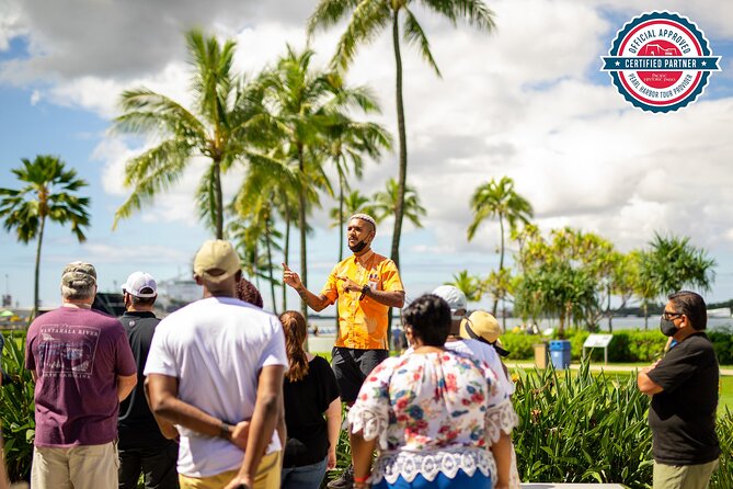 Salute to Pearl Harbor Including USS Arizona - The Aloha Tower Drive-By: Small Stop, Good Context
