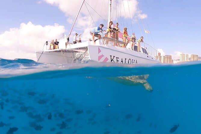 Sunset Boat Cruise: Swim and Cruise Waikiki - What You Pay For: Snacks Included, Drinks Extra