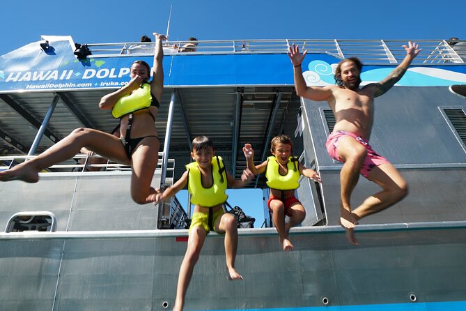 Swim with Dolphins Catamaran with Waterslide & Lunch on Oahu - Food and small comforts: lunch, snacks, and drinks that keep the day from dragging