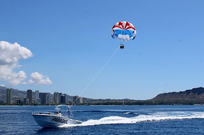 Waikiki and Diamond Head Parasailing Experience - Stop 1: Getting Set Up with X-Treme Parasail (Harness to Instructions)
