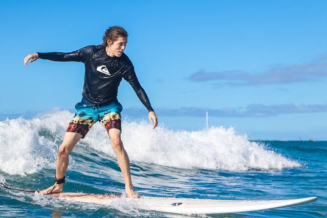 Waikiki Private Group Surf Lesson - The wave reality: waiting time, sea turtle sightings, and how to keep the mood right