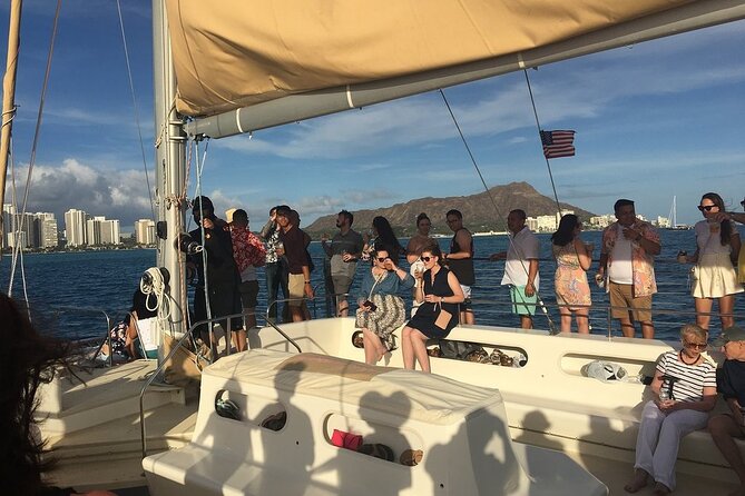 Waikiki Sunset Cocktail Sail with Open Bar - Vibe check: social sailing with cocktails (and a crew you’ll notice)