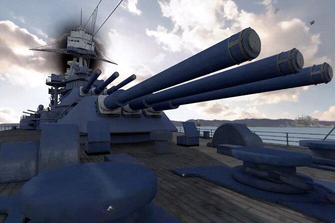 Walk The Deck of The USS Arizona Virtual Reality Experience - The Pearl Harbor Virtual Reality Theater experience style